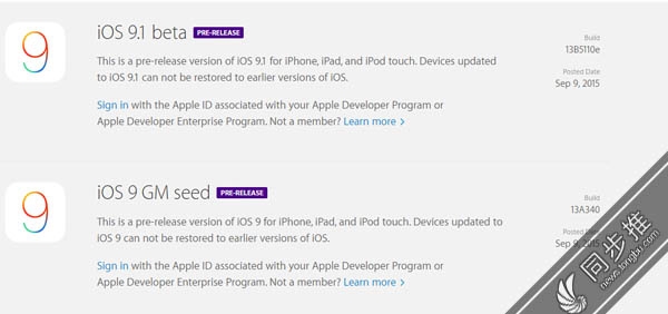 ios9ʽ淢 ҩγ˳ƻ Public Beta ƻ
